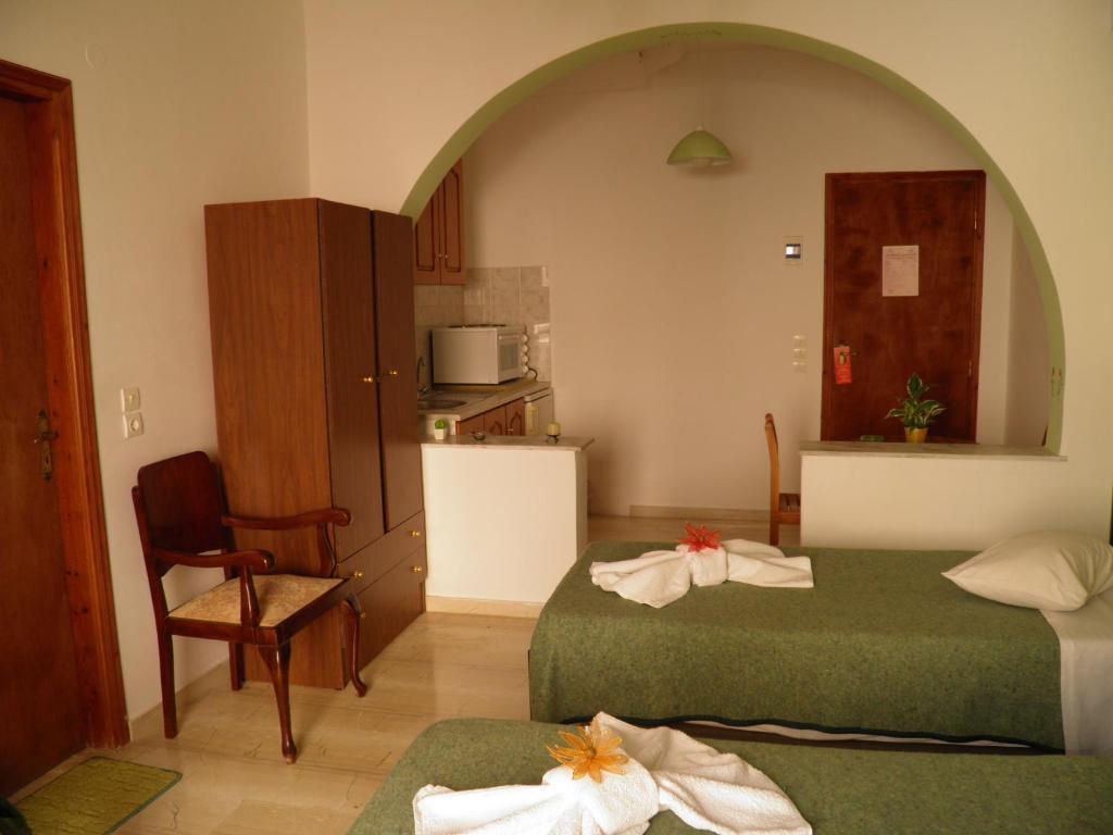 Mirsini Pansion Hotel Karterados  Cameră foto